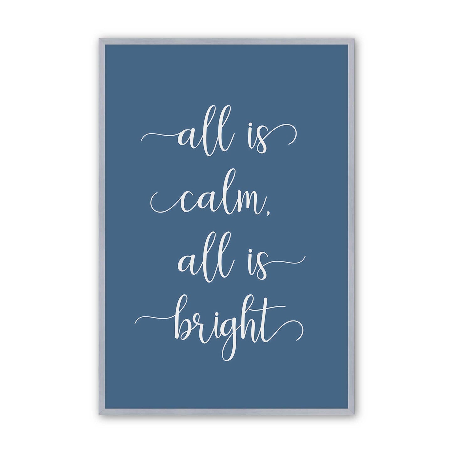 [Color:Polished Chrome], Picture of art in a Polished Chrome frame