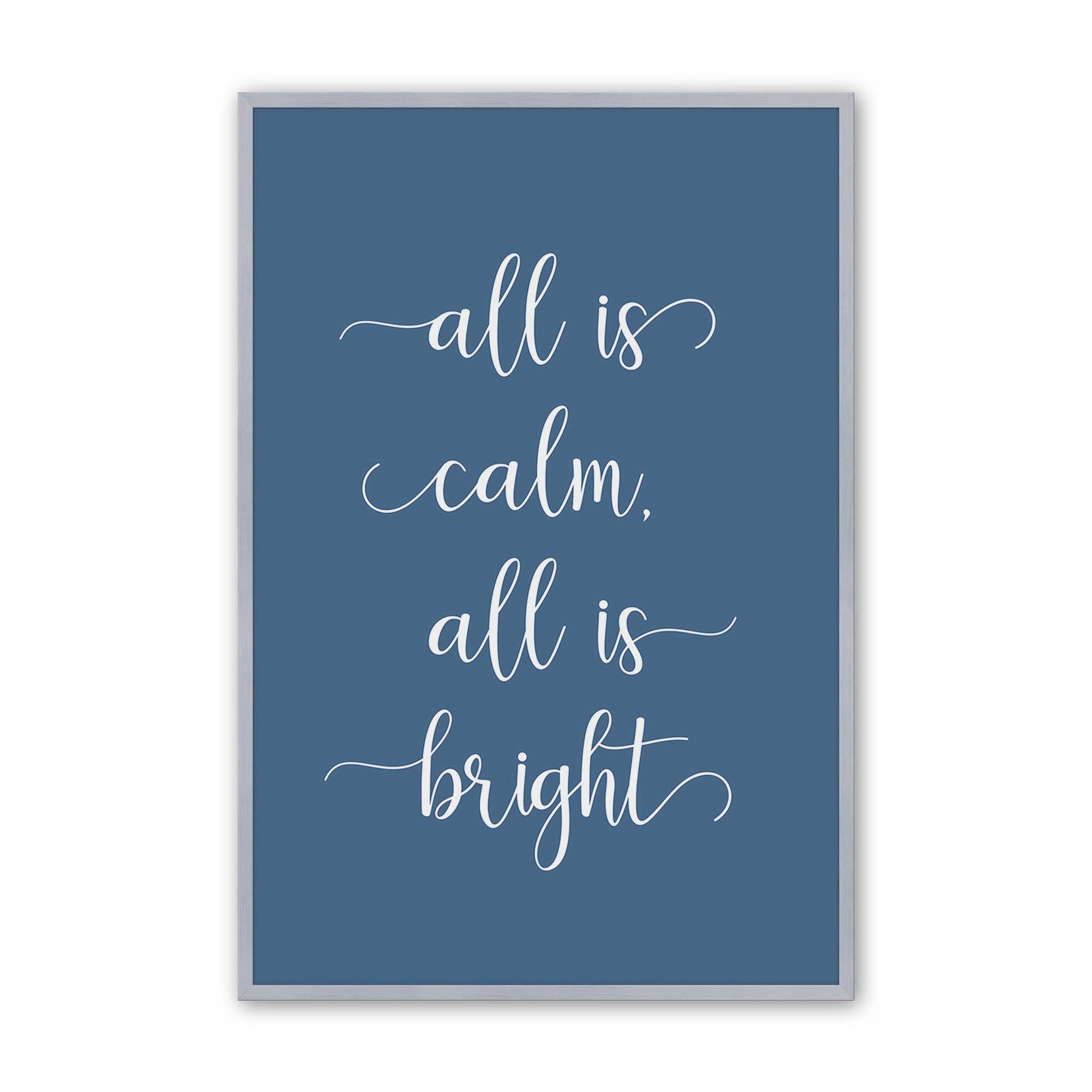 [Color:Polished Chrome], Picture of art in a Polished Chrome frame