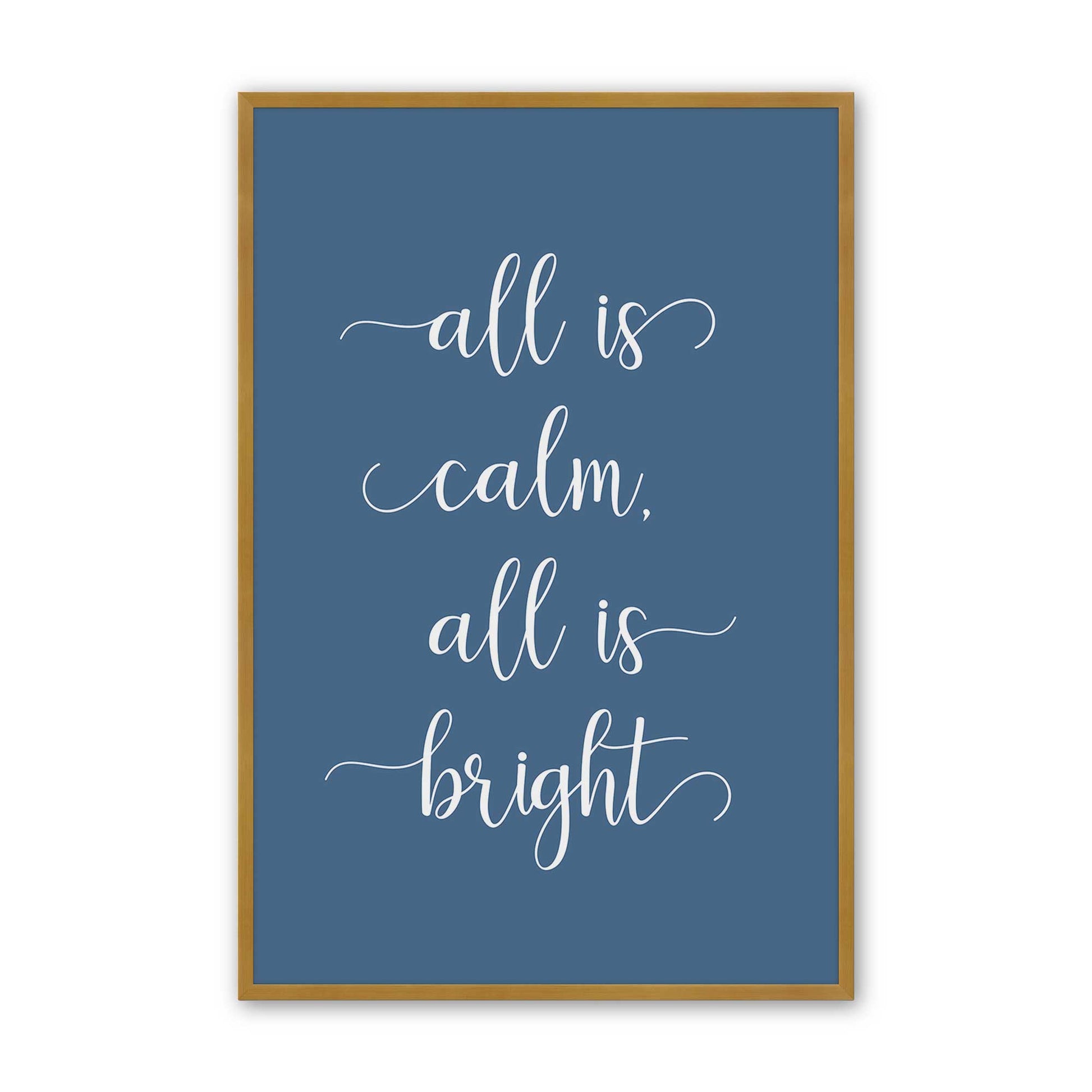 [Color:Polished Gold], Picture of art in a Polished Gold frame