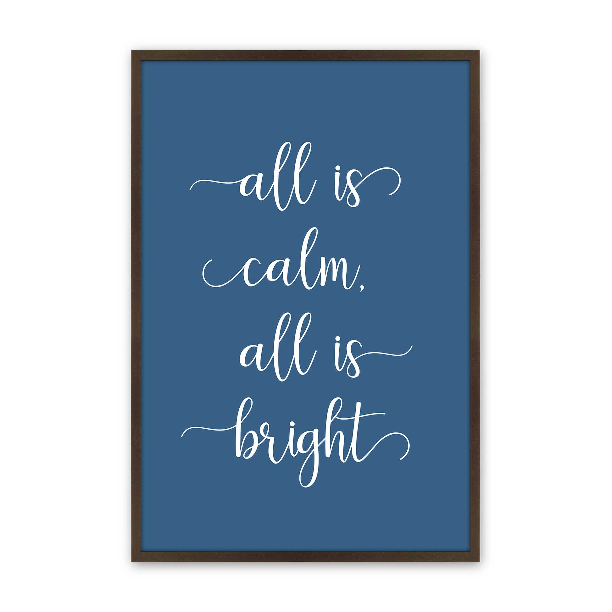 [Color:Belvinder Brown], Picture of art in a Belvinder Brown frame