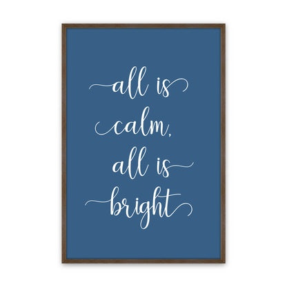 [Color:Walnut], Picture of art in a Walnut frame