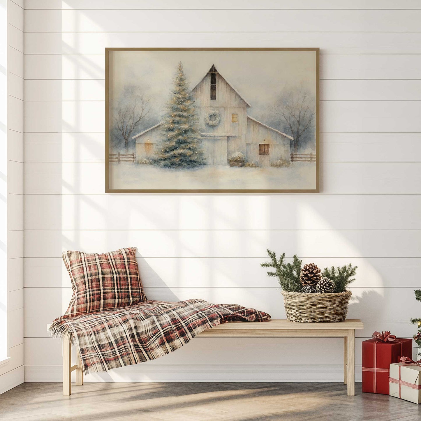 Picture of art in a room