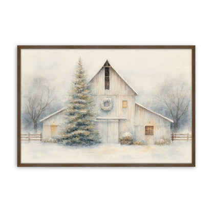 [Color:Walnut], Picture of art in a Walnut frame