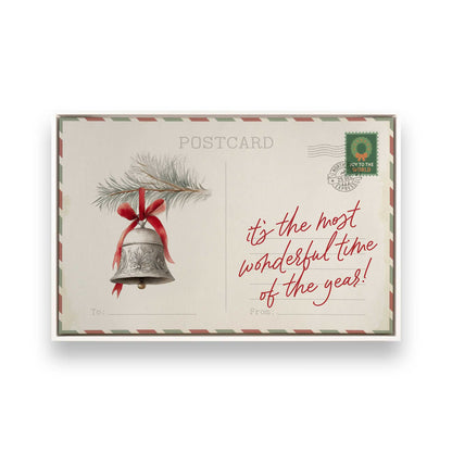 North Pole Notes, Set of 4 Prints on Canvas