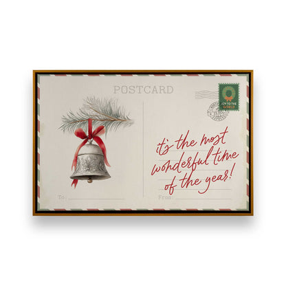 North Pole Notes, Set of 4 Prints on Canvas