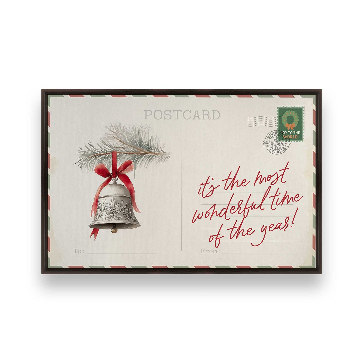 [Color:Espresso], Picture of art in an espresso frame