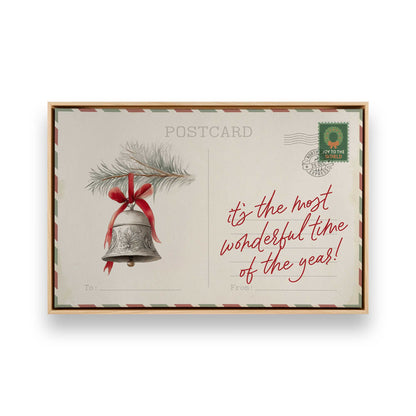 North Pole Notes, Set of 4 Prints on Canvas