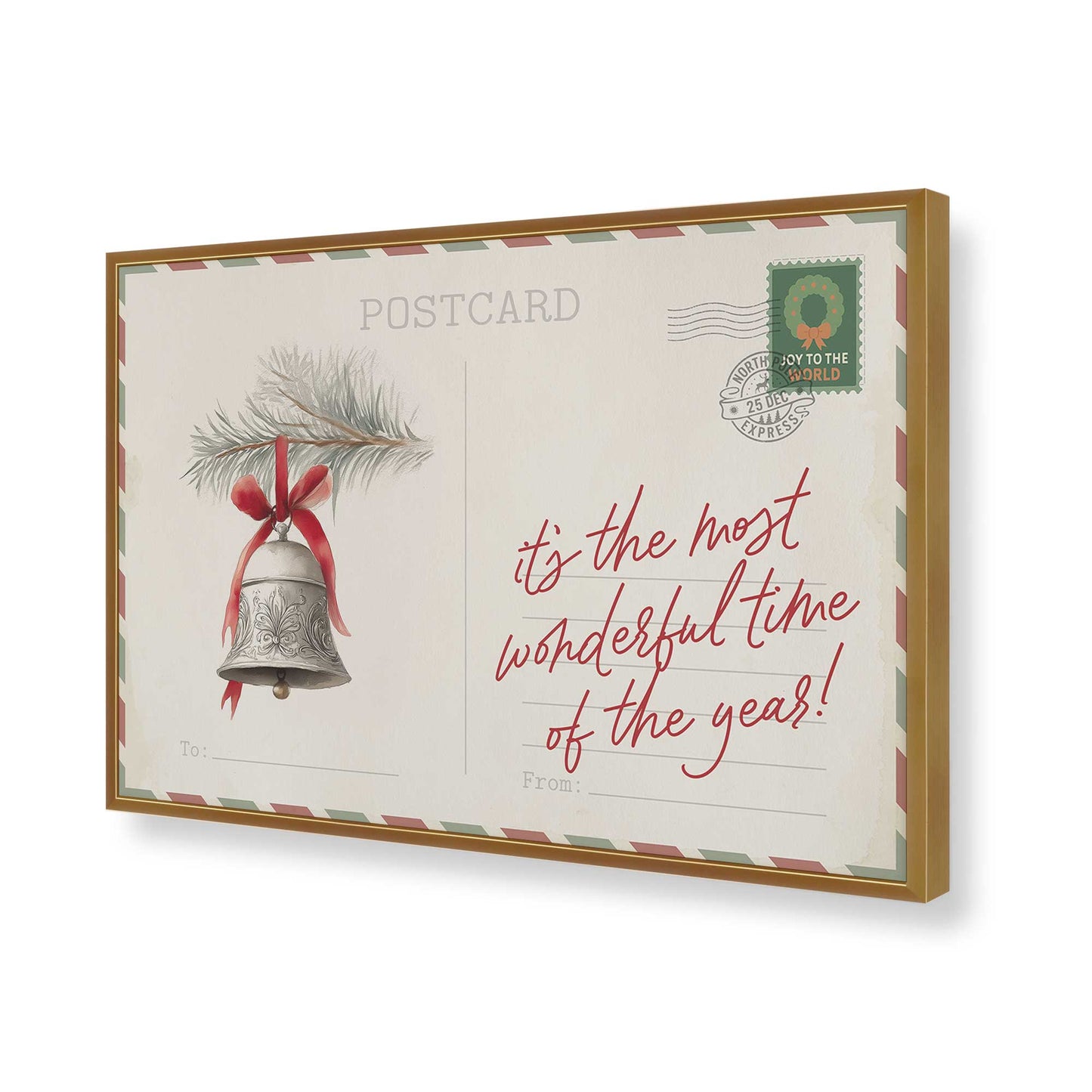 [Color:Polished Gold], Picture of art in a Polished Gold frame of the corner