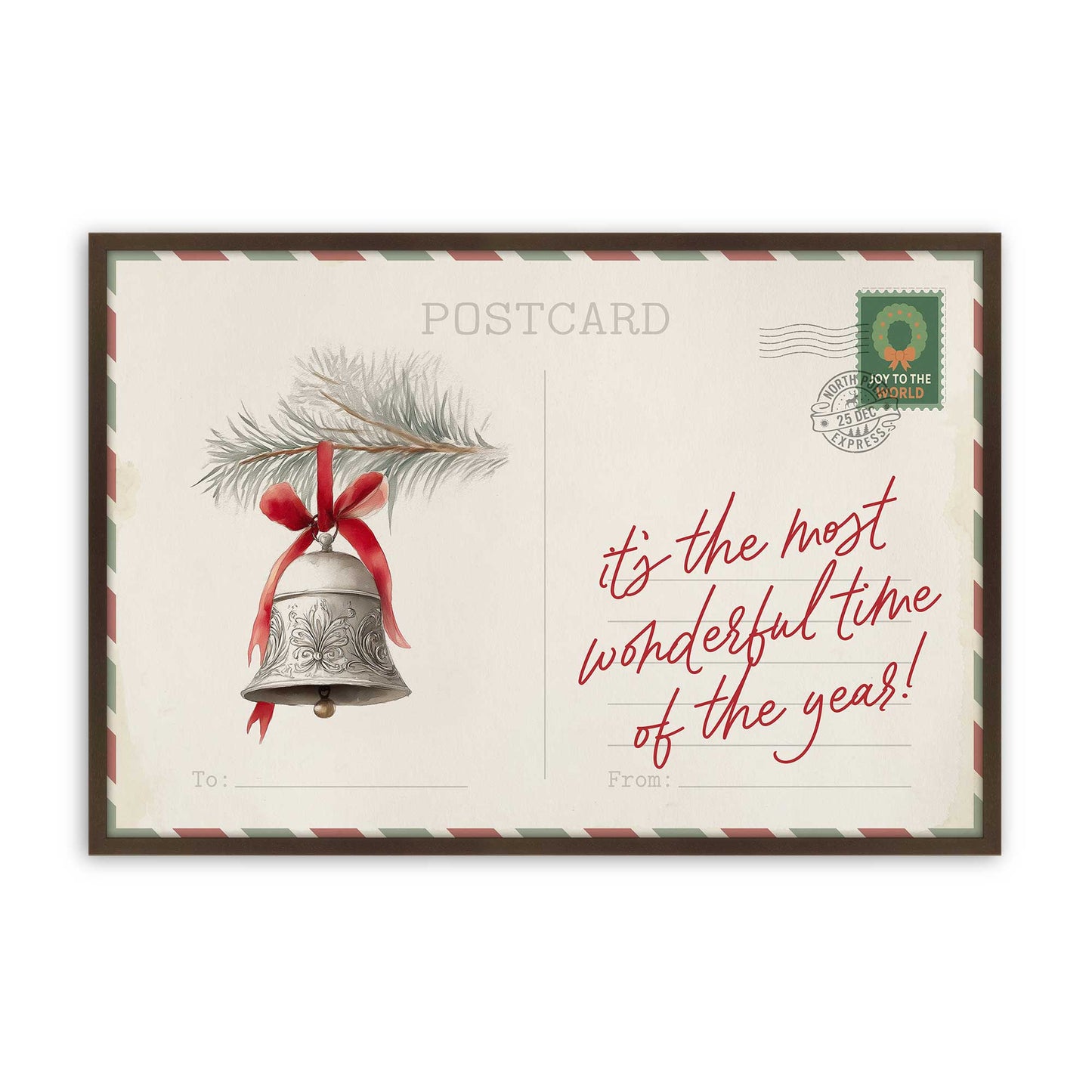 North Pole Notes Set of 4 Prints