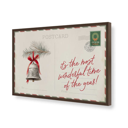 [Color:Brown], Picture of art in a Brown frame of the corner