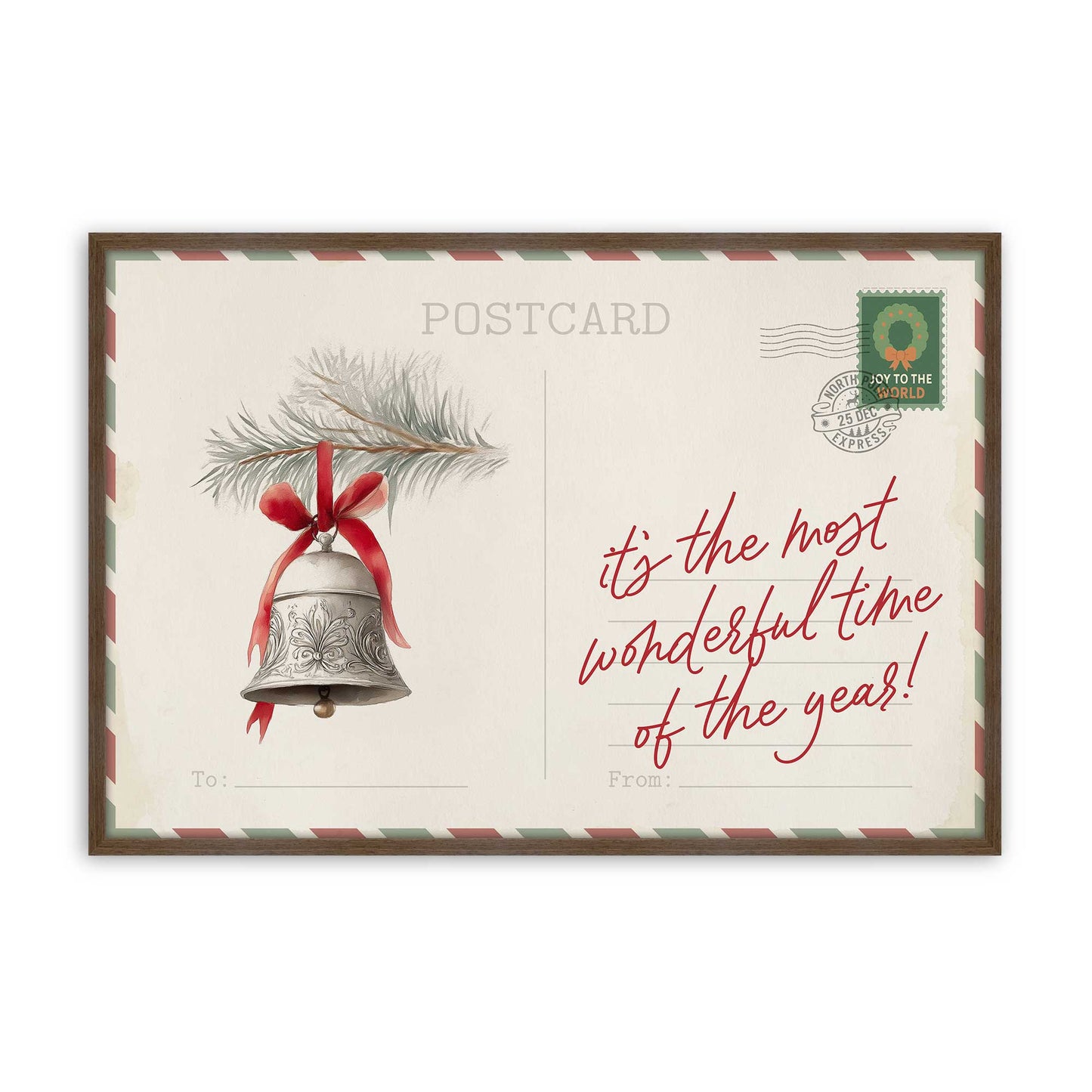 North Pole Notes Set of 4 Prints