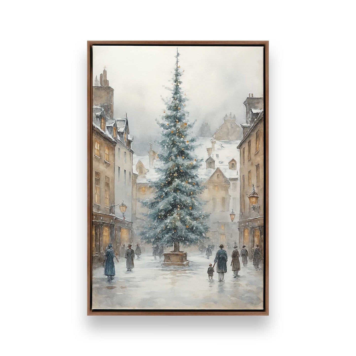 [Color:Walnut], Picture of art in a Walnut frame