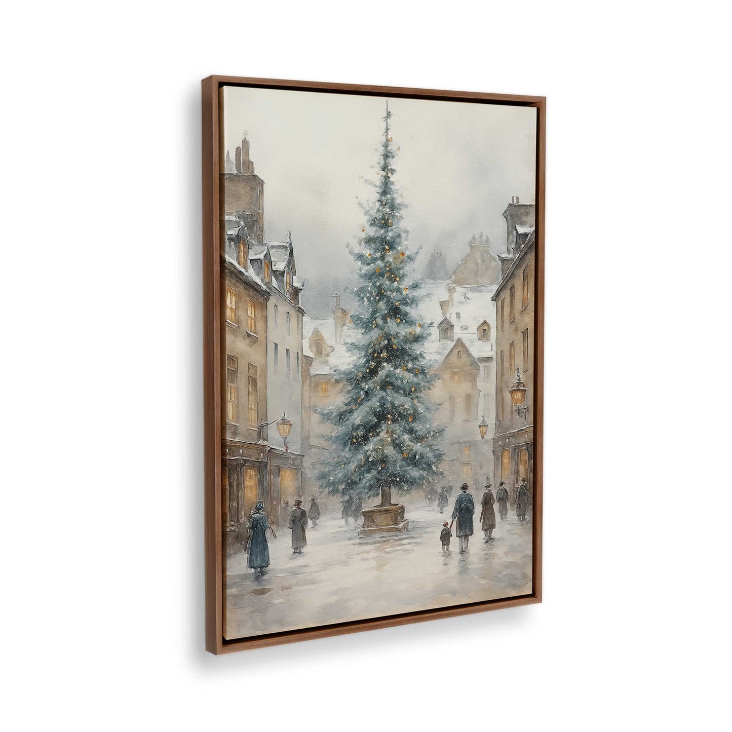 [Color:Walnut], Picture of the corner of the art