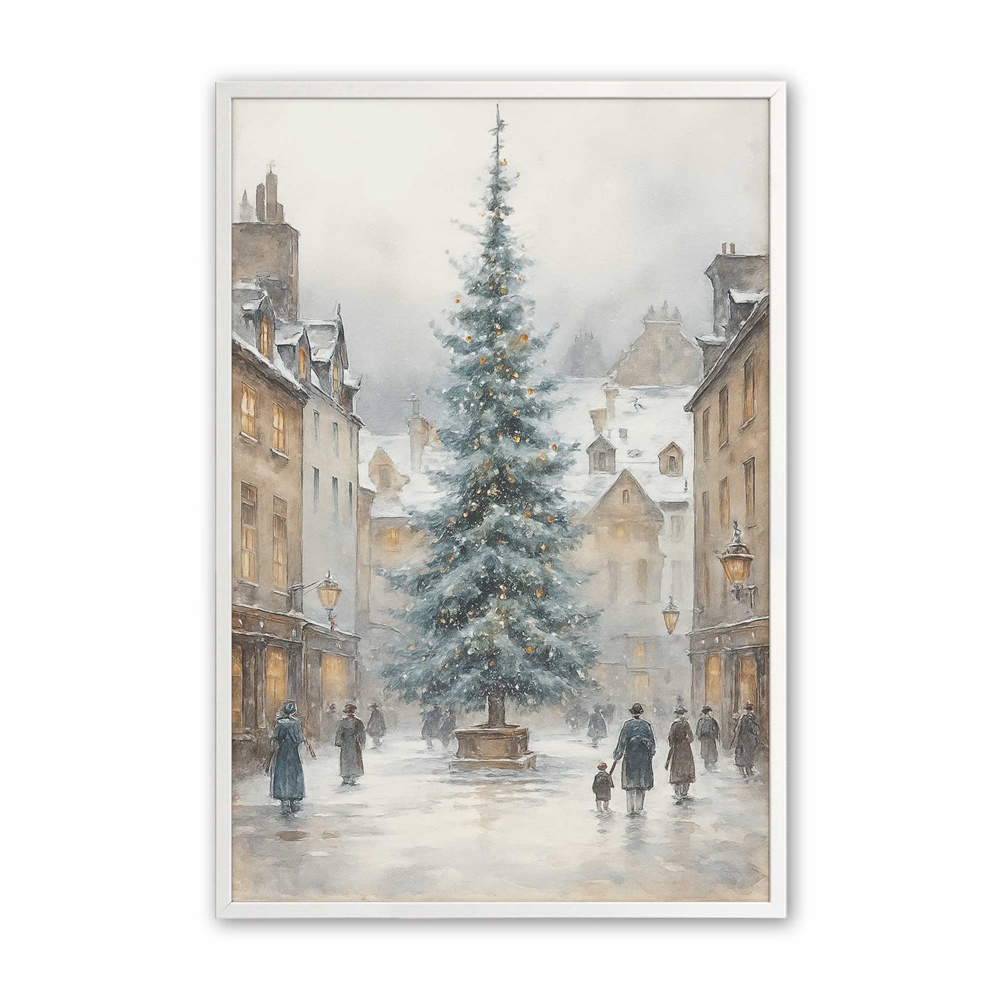 [Color:Opaque White], Picture of art in a Opaque White frame