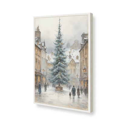 [Color:Opaque White], Picture of art in a Opaque White frame of the corner