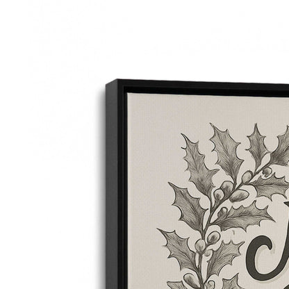 [Color:Satin Black], Picture of art in a Satin Black frame at an angle