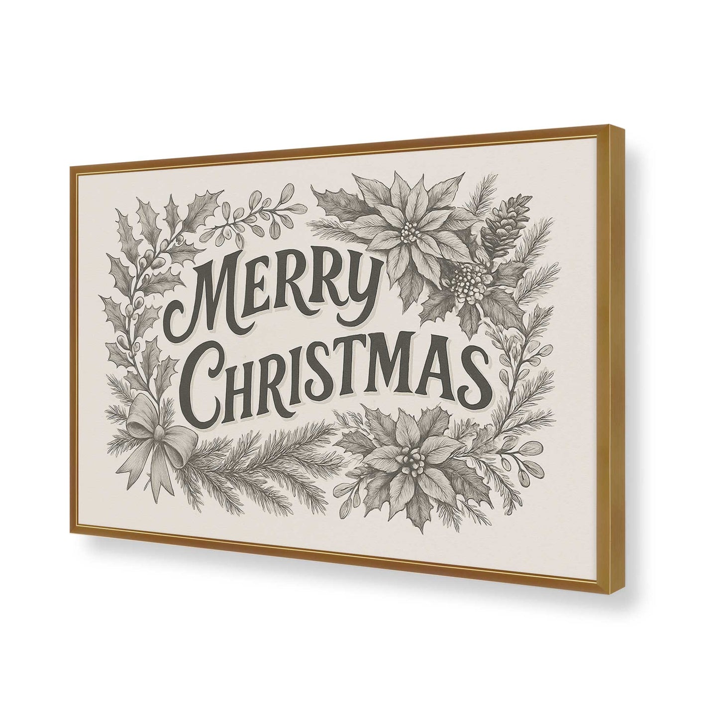 [Color:Polished Gold], Picture of art in a Polished Gold frame of the corner