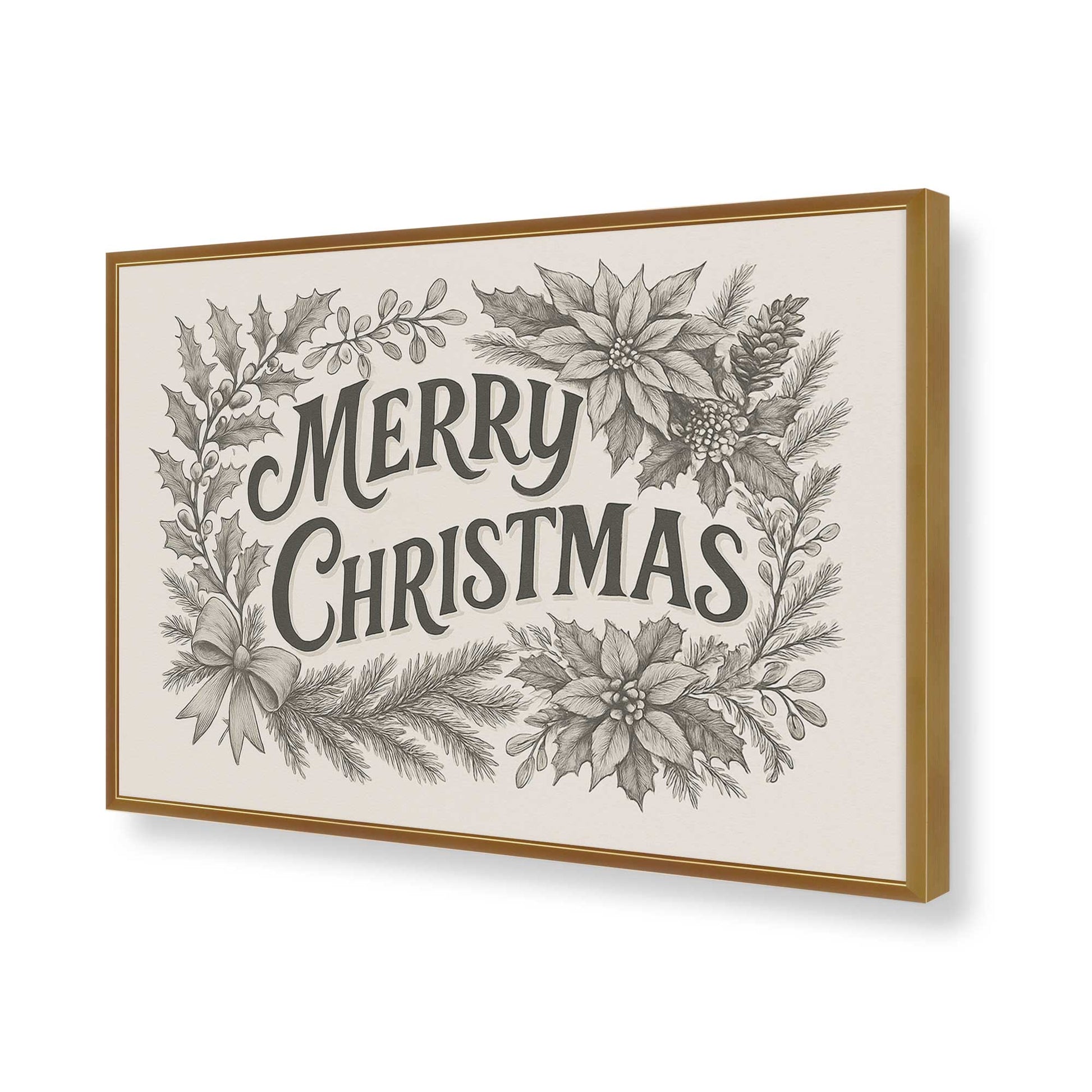 [Color:Polished Gold], Picture of art in a Polished Gold frame of the corner