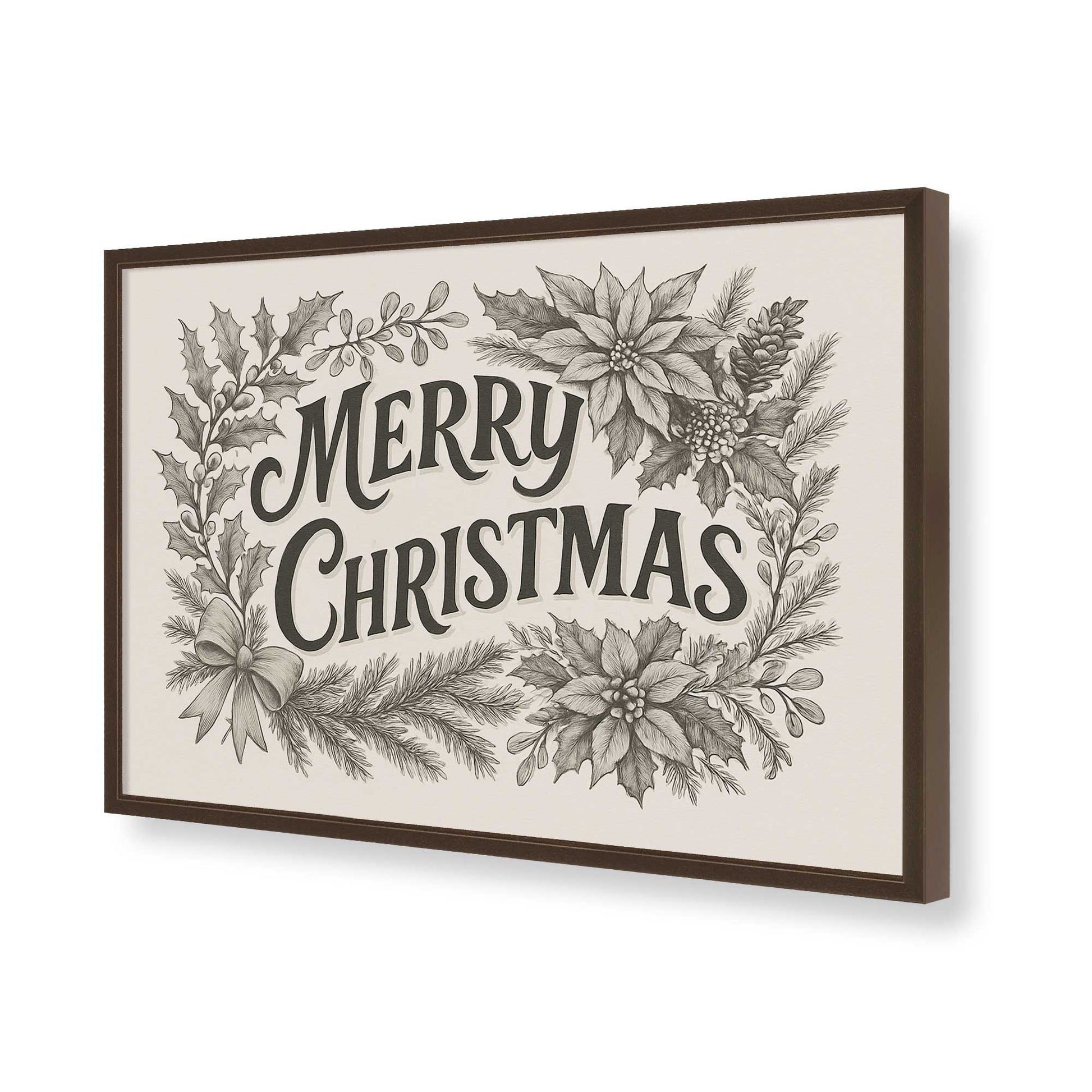 [Color:Belvinder Brown], Picture of art in a Belvinder Brown frame of the corner