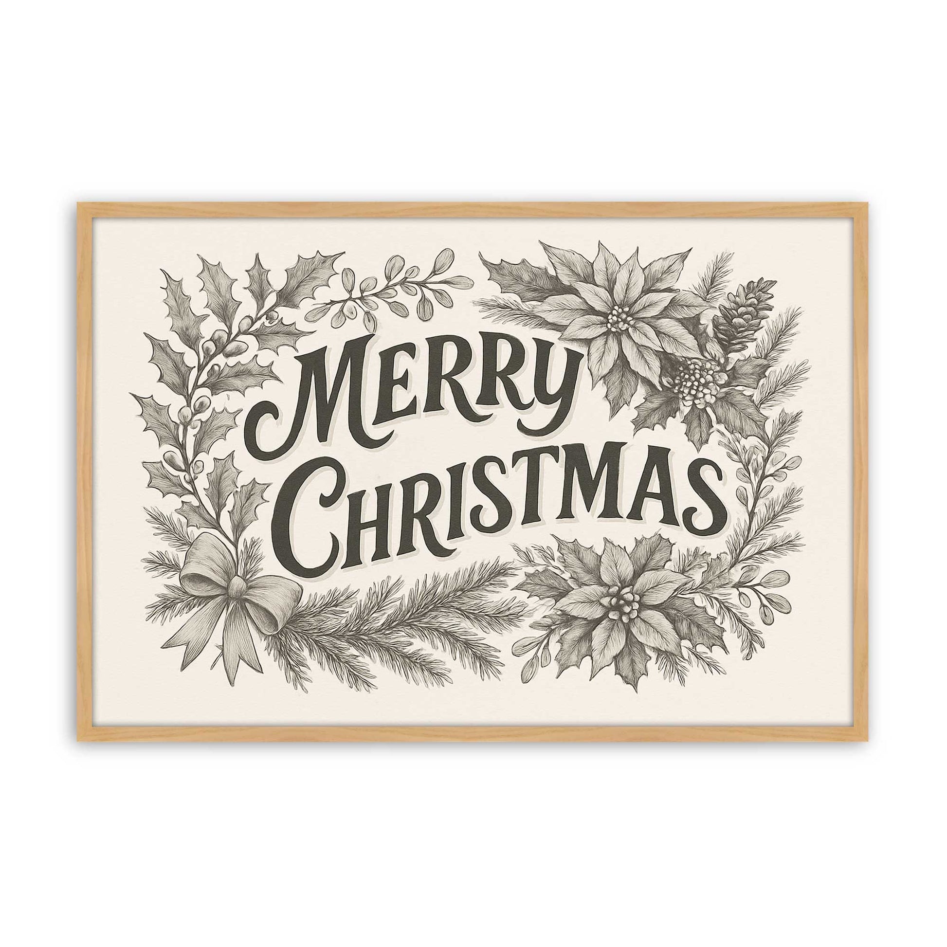 [Color:American Maple], Picture of art in a American Maple frame