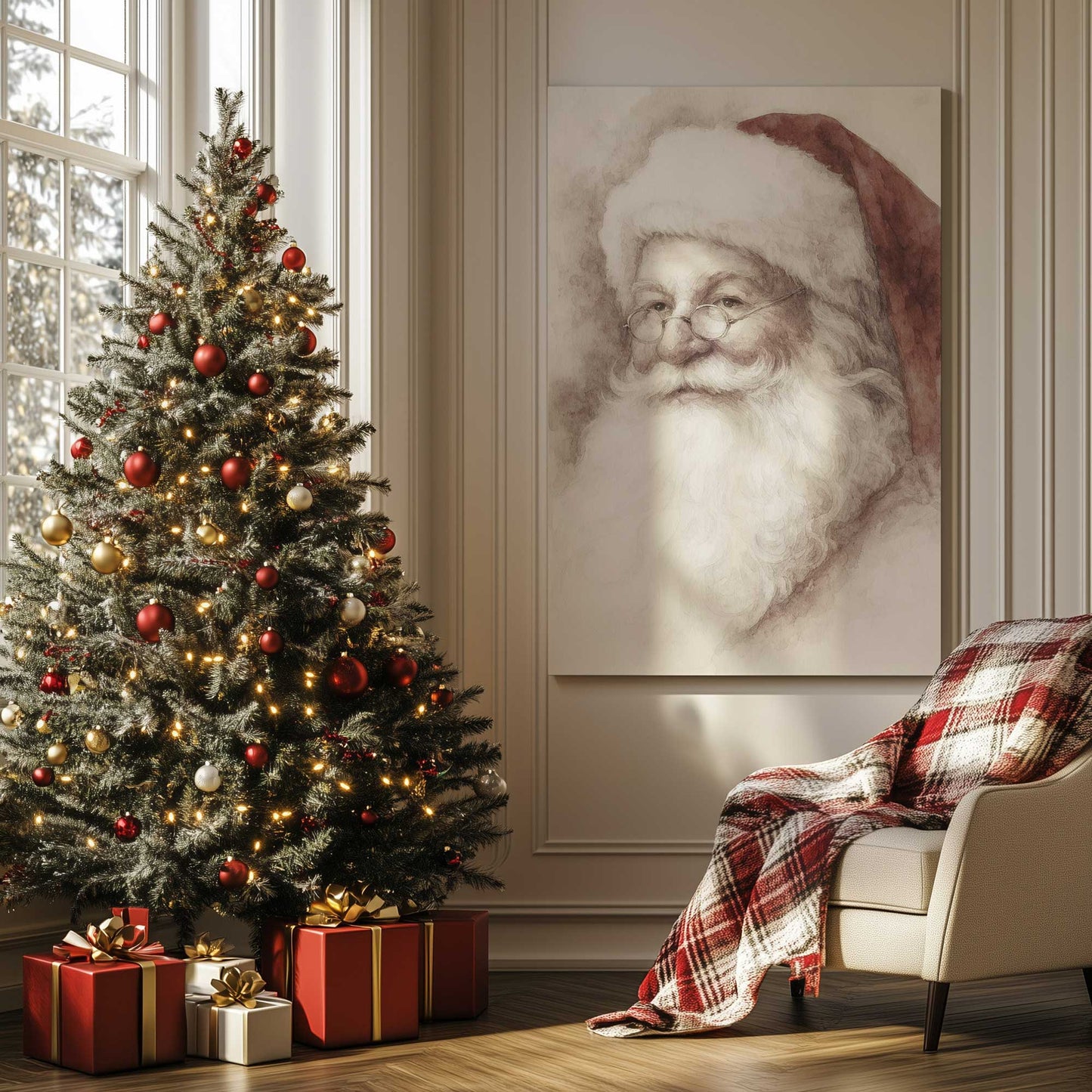 Picture of art in a room