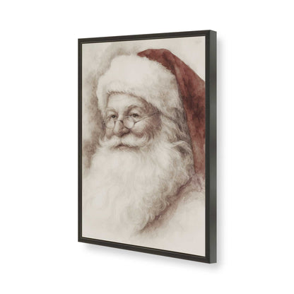 [Color:Satin Black], Picture of art in a Satin Black frame of the corner