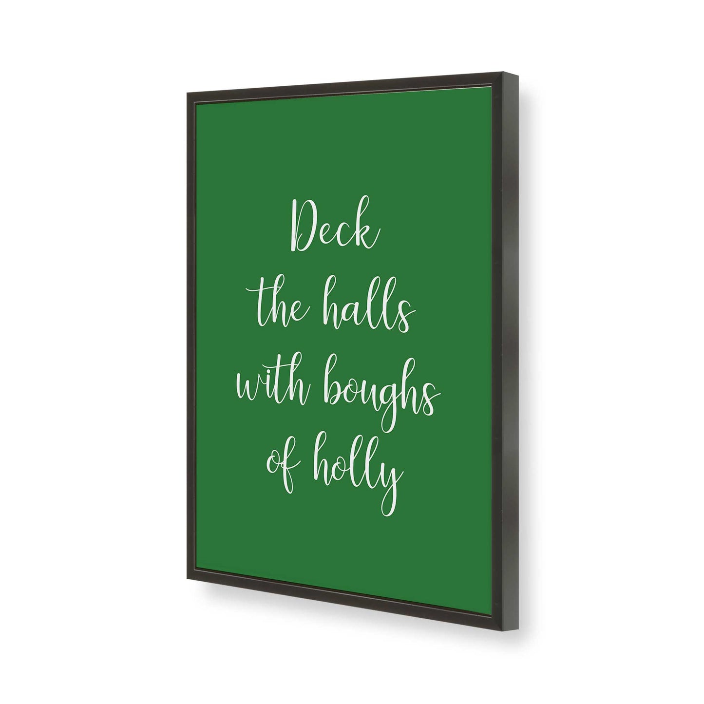 [Color:Satin Black], Picture of art in a Satin Black frame of the corner