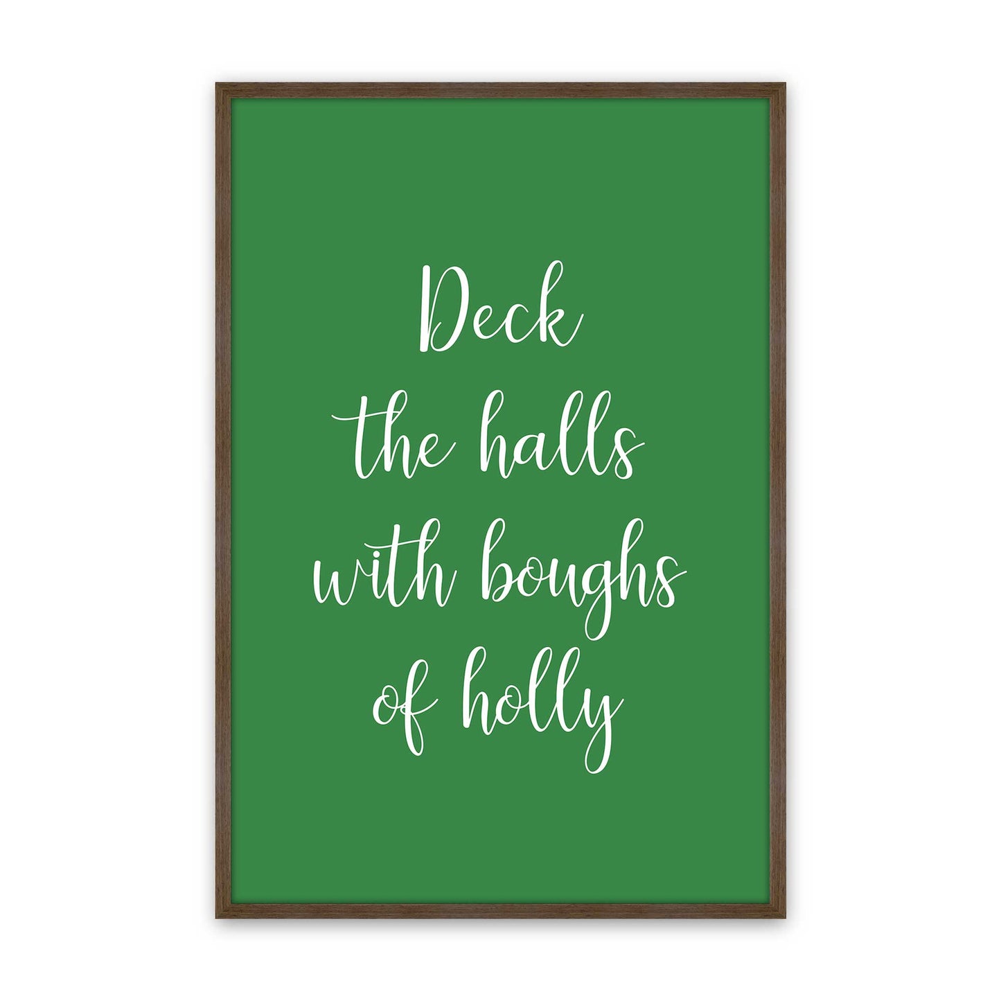 [Color:Walnut], Picture of art in a Walnut frame