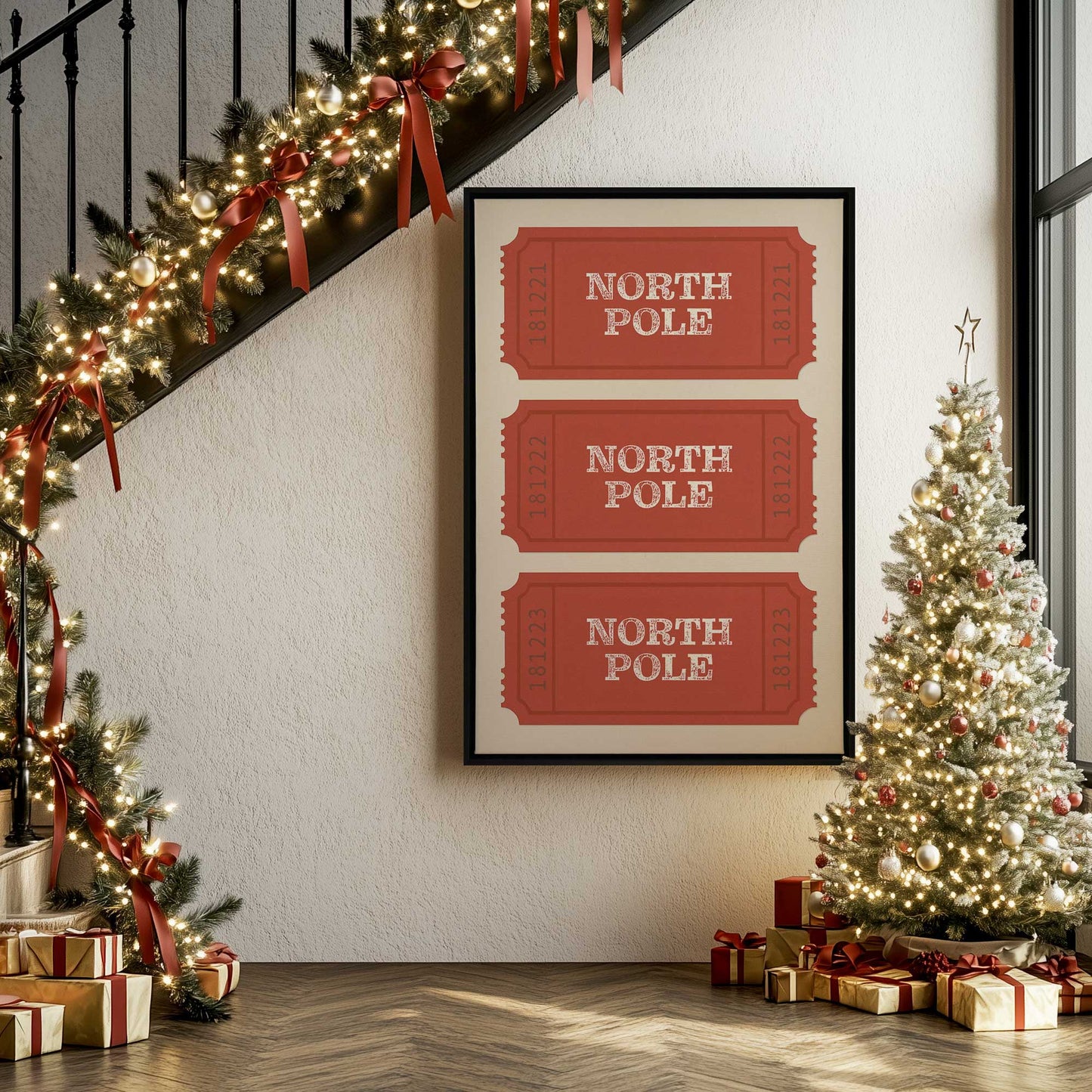 Picture of art in a room