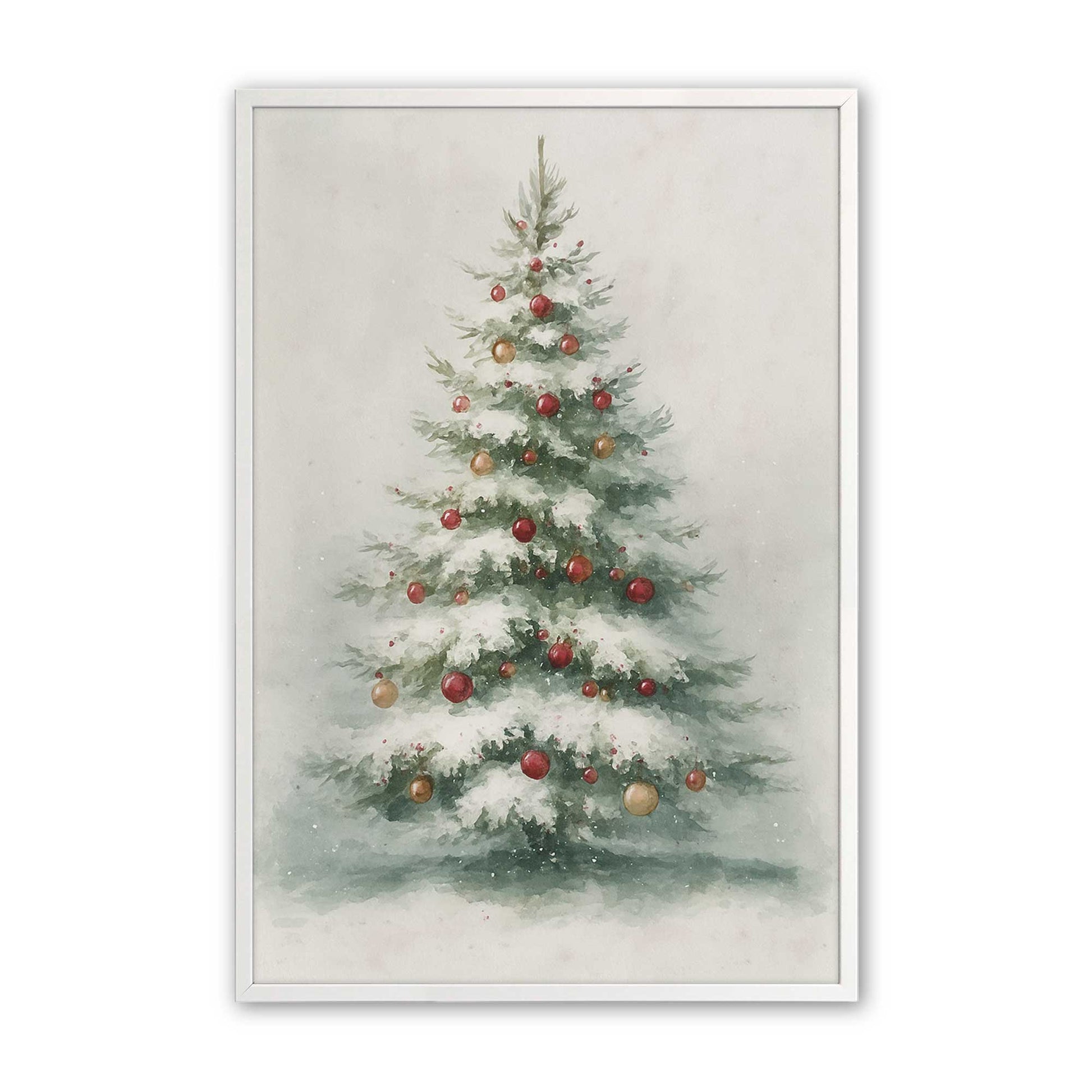 [Color:Opaque White], Picture of art in a Opaque White frame