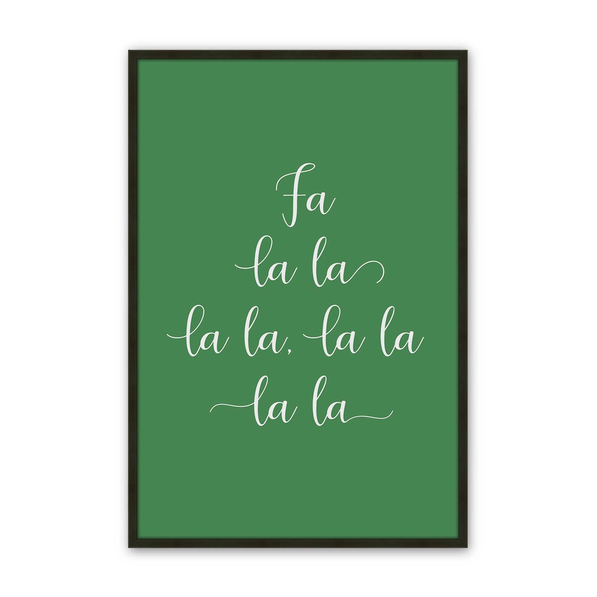 [Color:Satin Black], Picture of art in a Satin Black frame