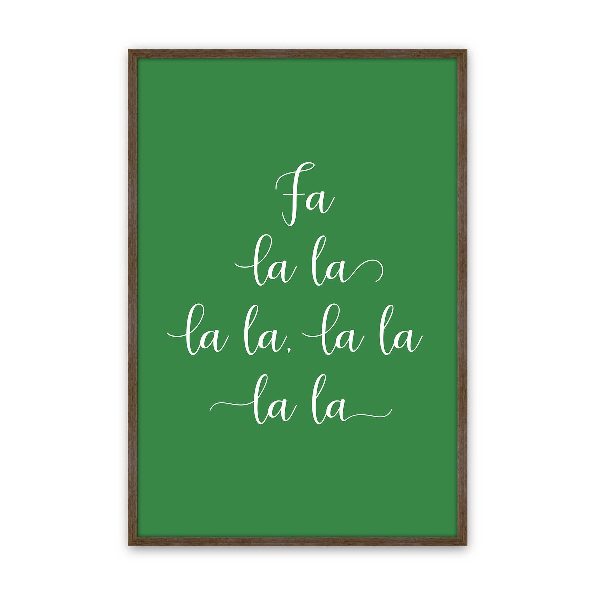 [Color:Walnut], Picture of art in a Walnut frame