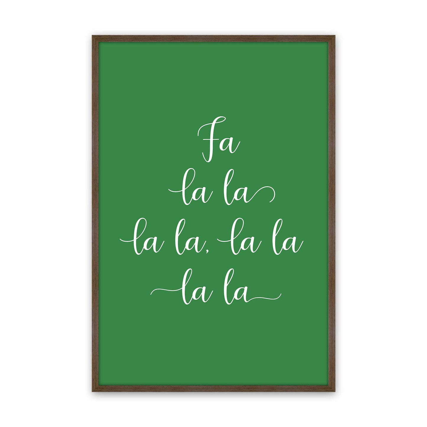 [Color:Walnut], Picture of art in a Walnut frame