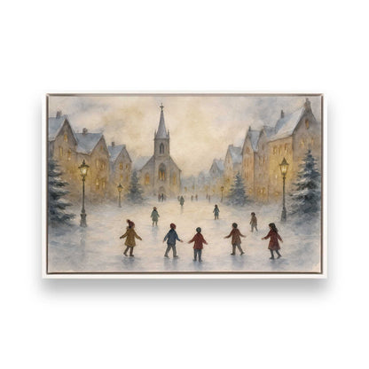 [Color:Opaque White], Picture of art in a White frame