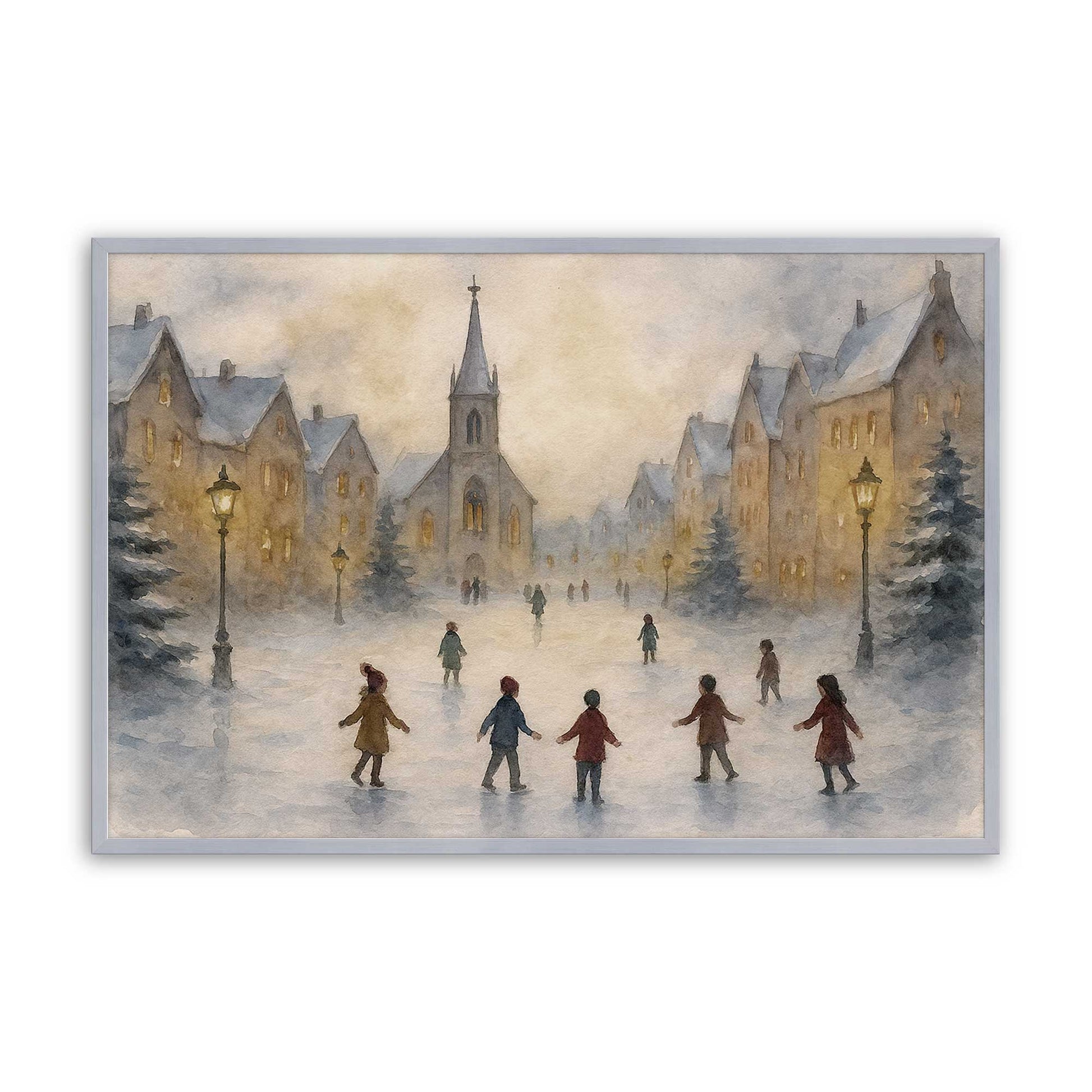 [Color:Polished Chrome], Picture of art in a Polished Chrome frame