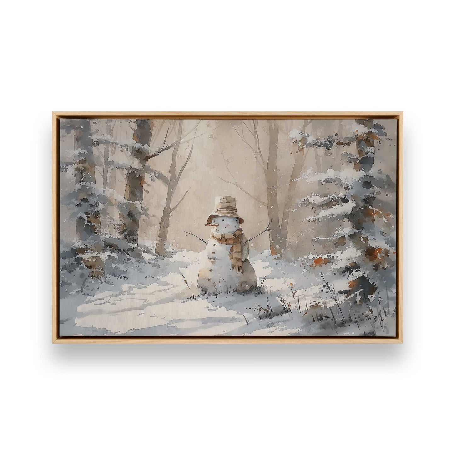 [Color:American Maple], Picture of art in a American Maple frame