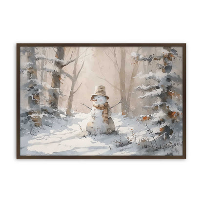 [Color:Belvinder Brown], Picture of art in a Belvinder Brown frame