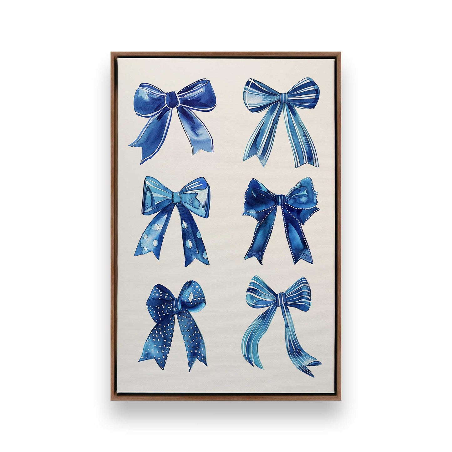 [Color:Walnut], Picture of art in a Walnut frame