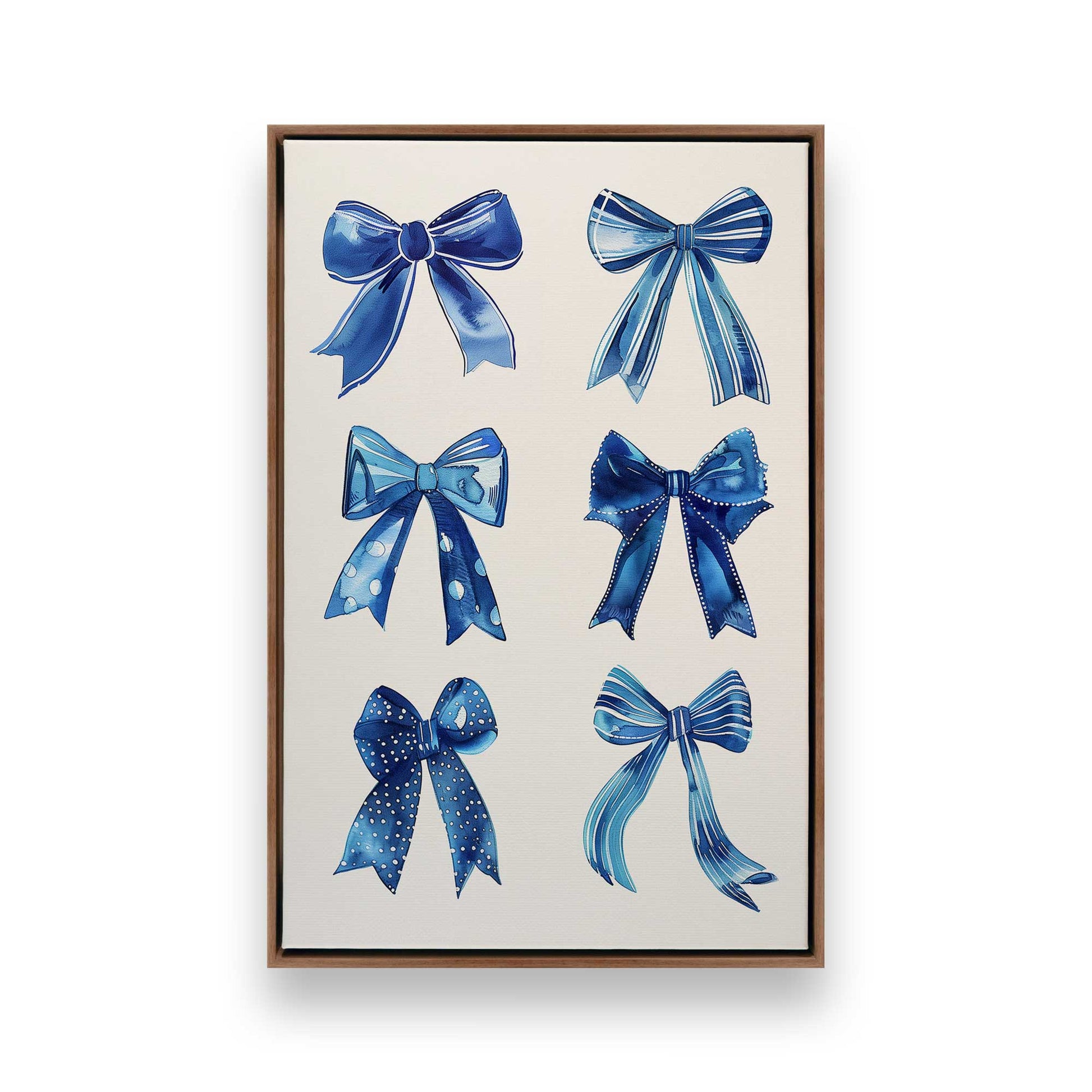 [Color:Walnut], Picture of art in a Walnut frame