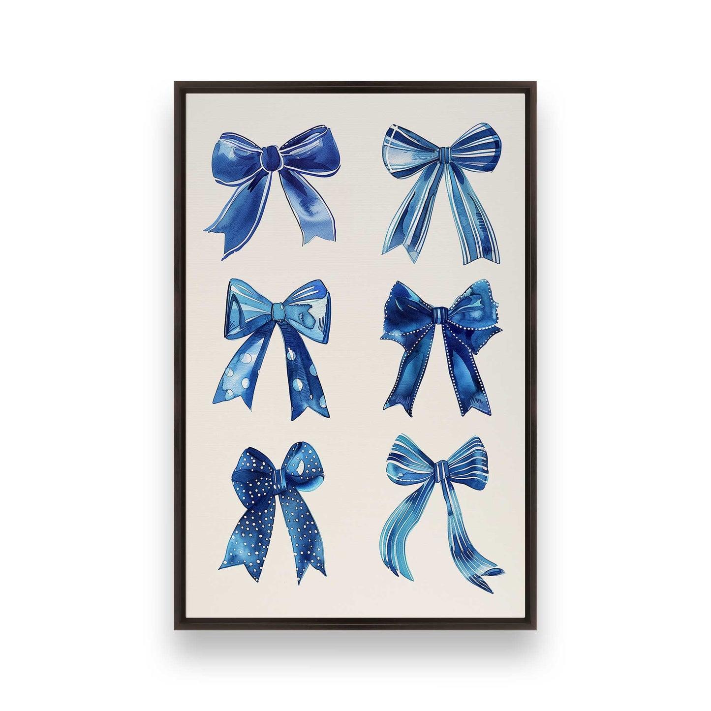 [Color:Espresso], Picture of art in an Espresso frame