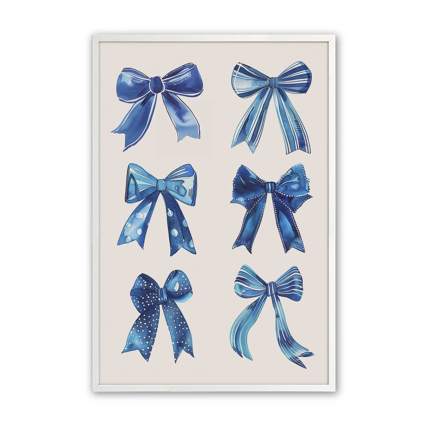 [Color:Opaque White], Picture of art in a Opaque White frame