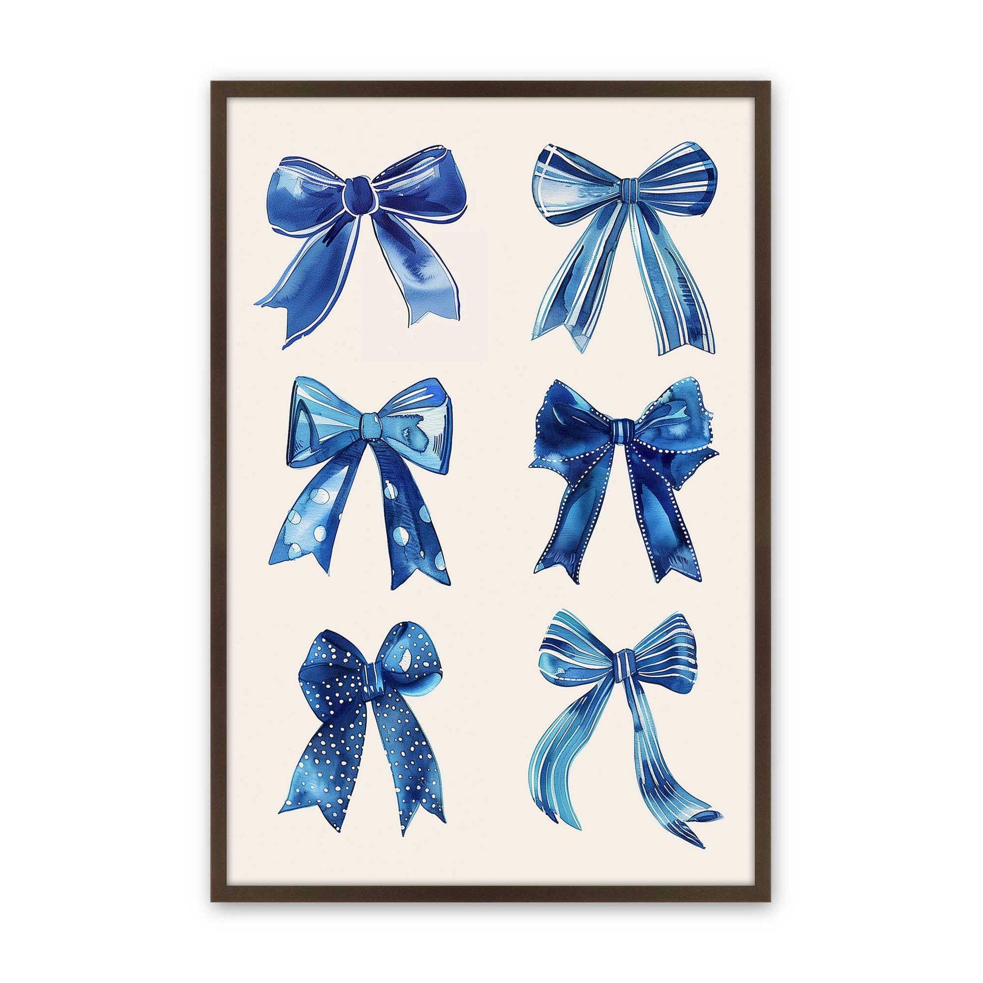 [Color:Belvinder Brown], Picture of art in a Belvinder Brown frame