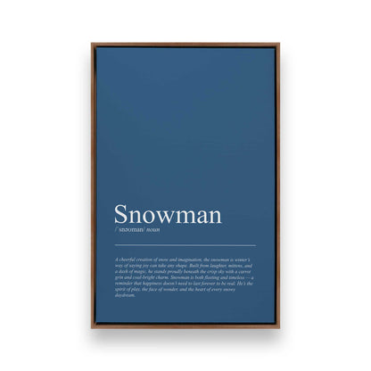 [Color:Walnut], Picture of art in a Walnut frame