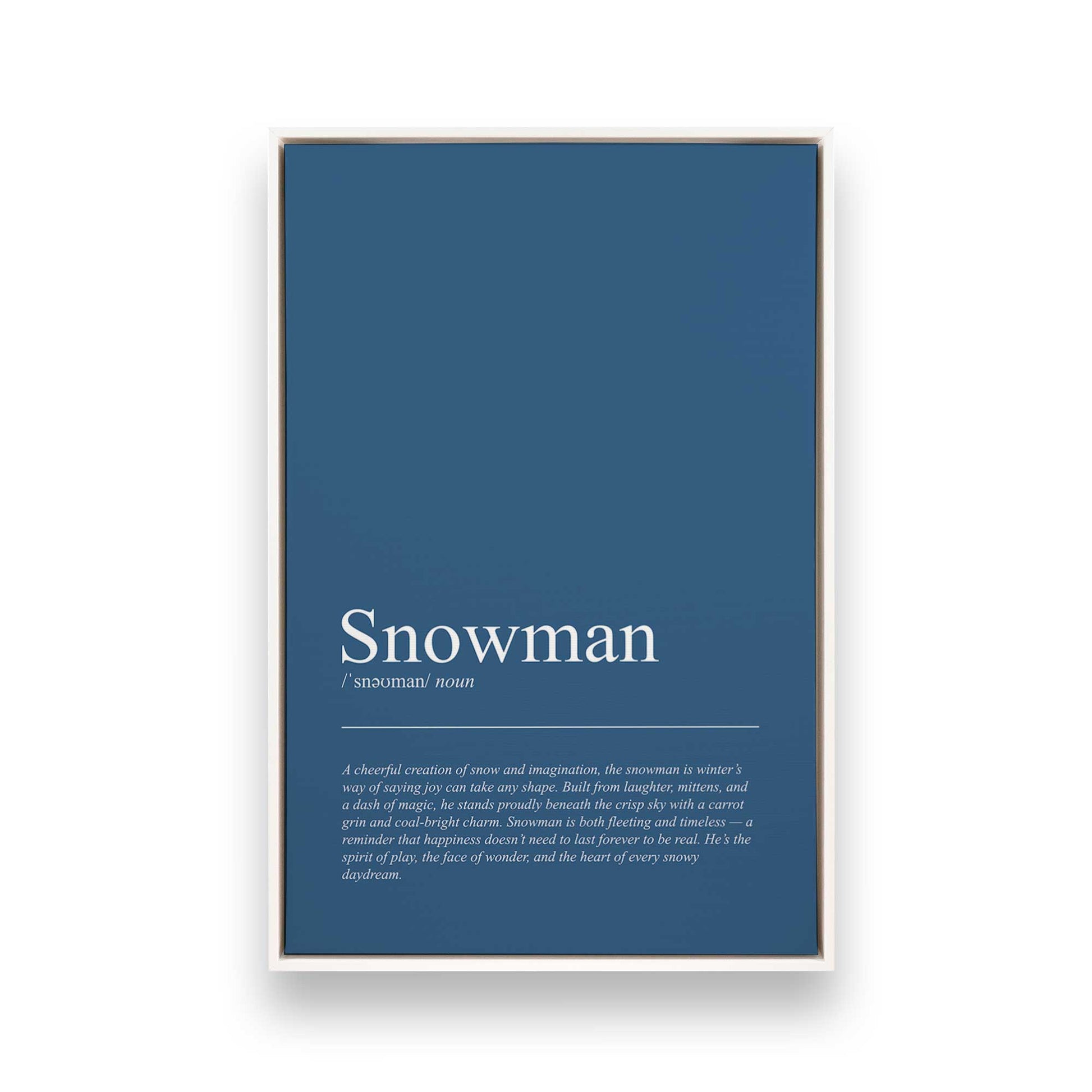 [Color:Opaque White], Picture of art in a White frame