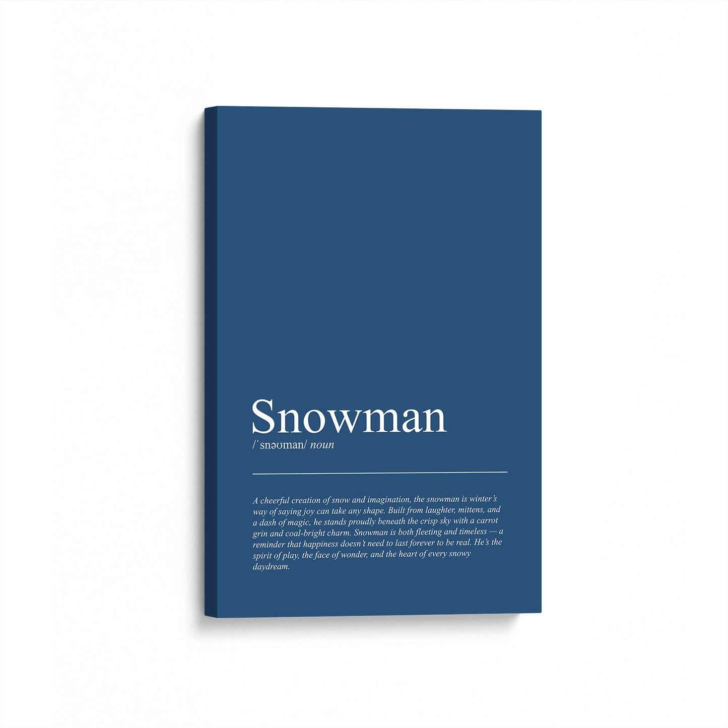 [Color:Stretched Canvas], Picture of art at an angle