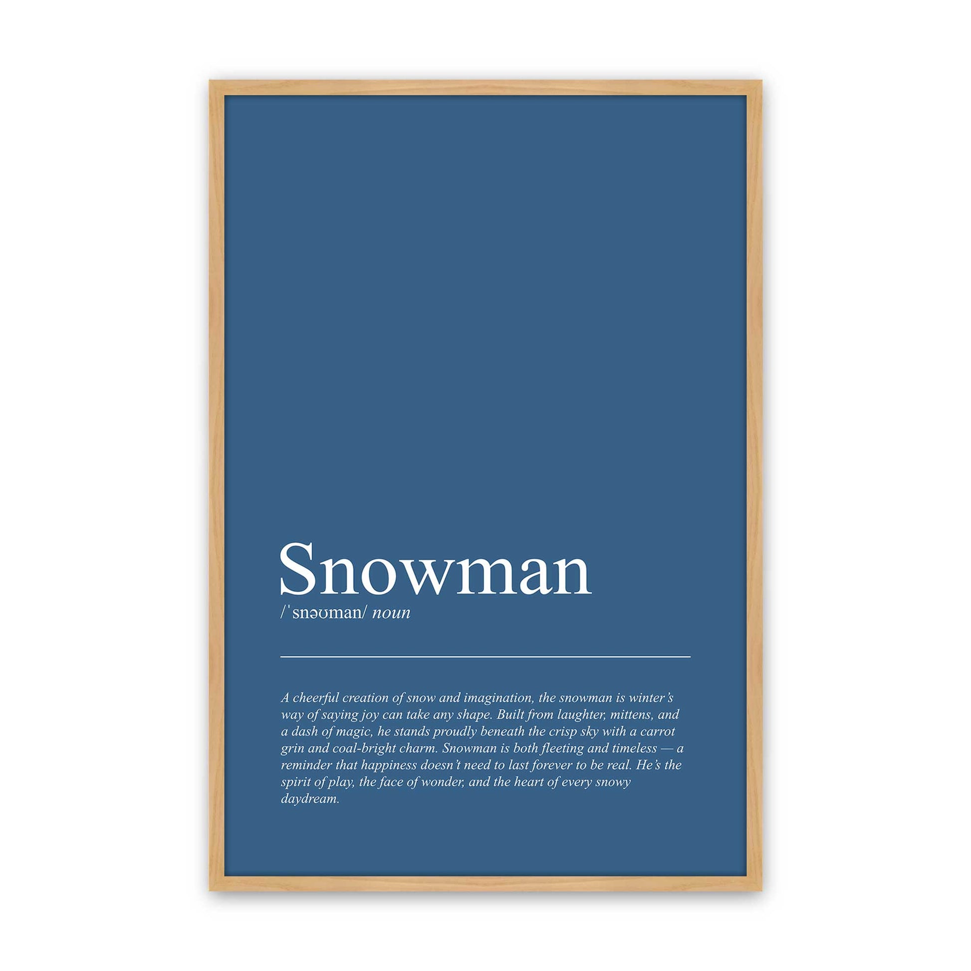 [Color:American Maple], Picture of art in a American Maple frame