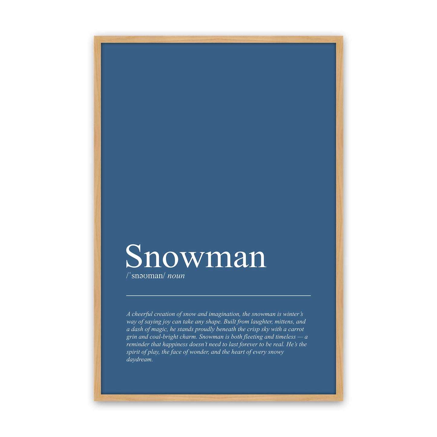 [Color:American Maple], Picture of art in a American Maple frame