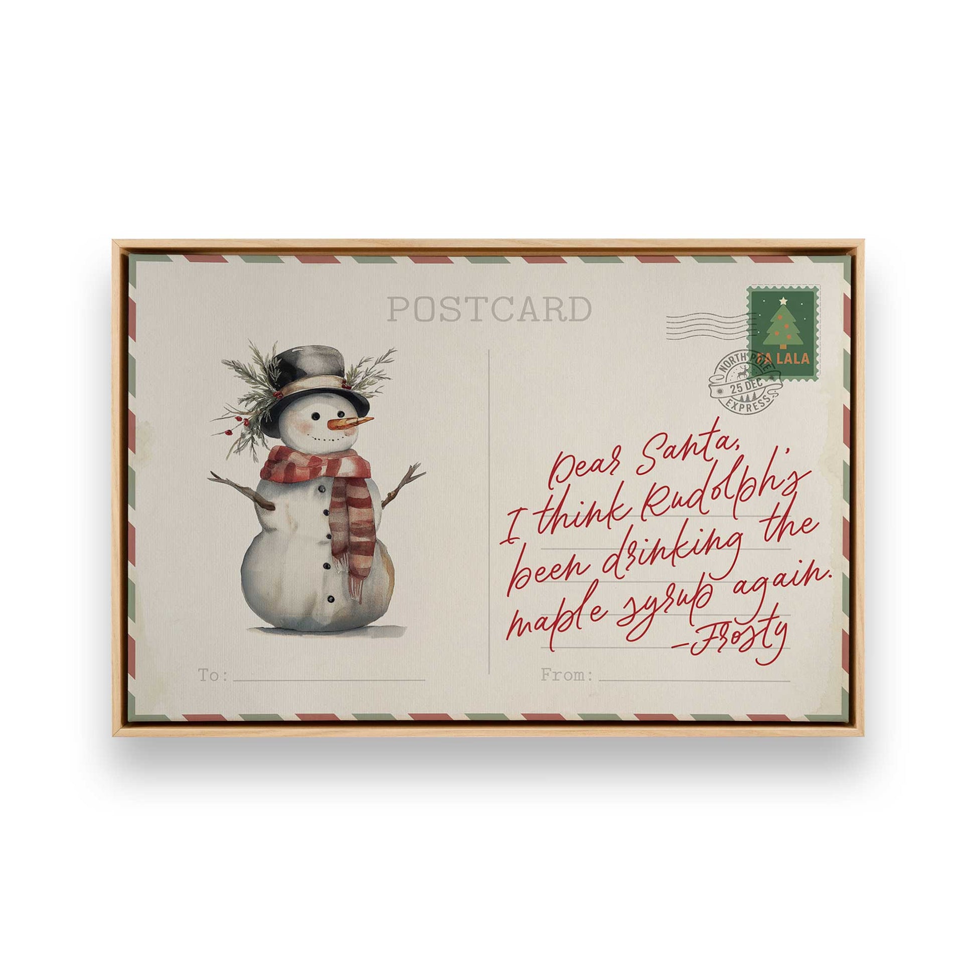 [Color:American Maple], Picture of art in a American Maple frame