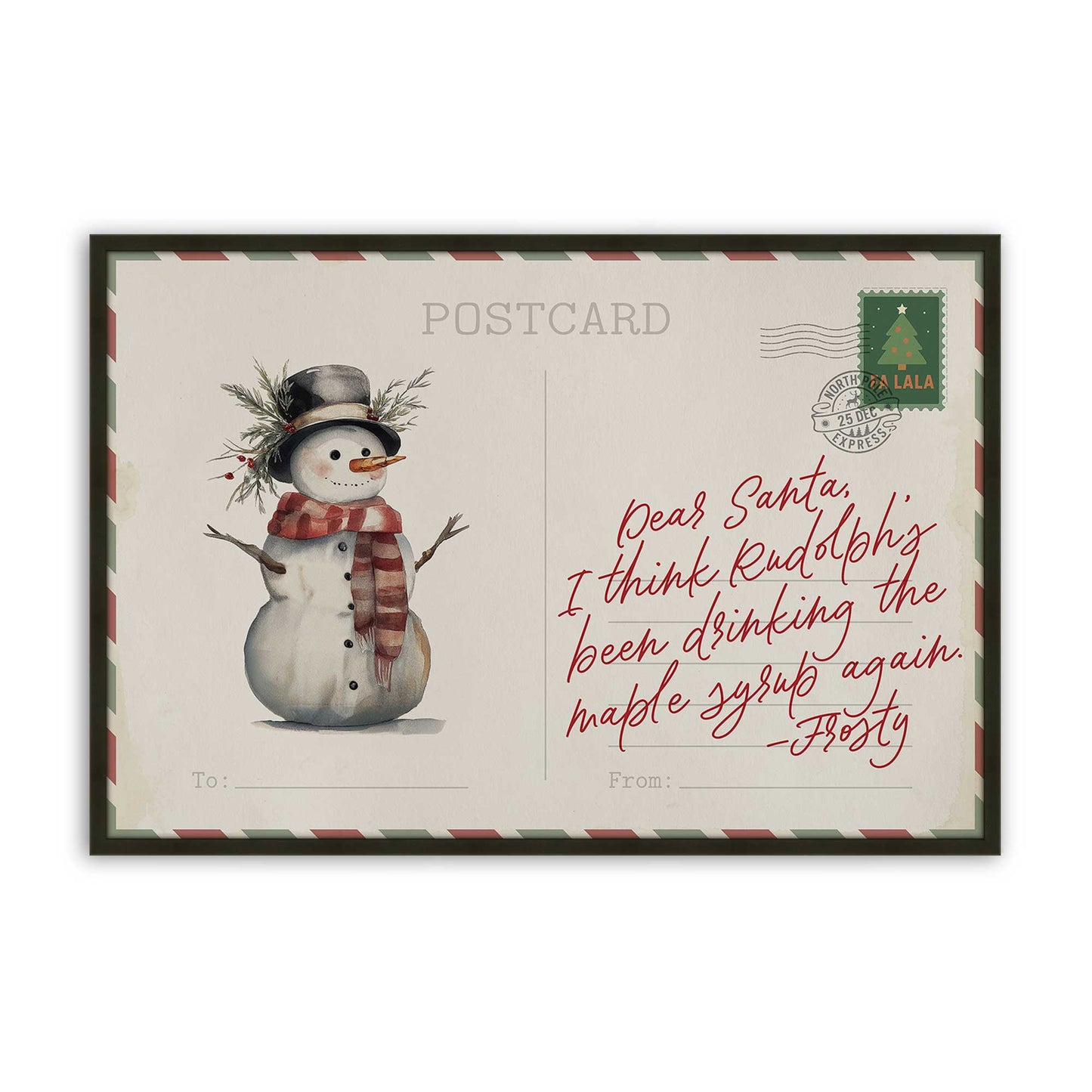 [Color:Satin Black], Picture of art in a Satin Black frame