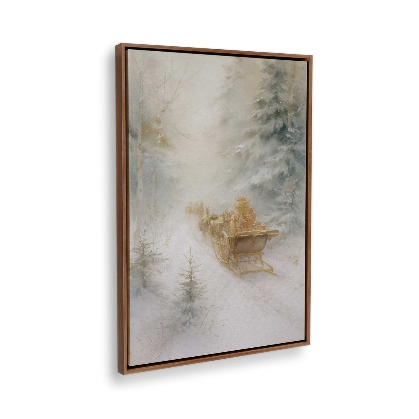 [Color:Walnut], Picture of the corner of the art